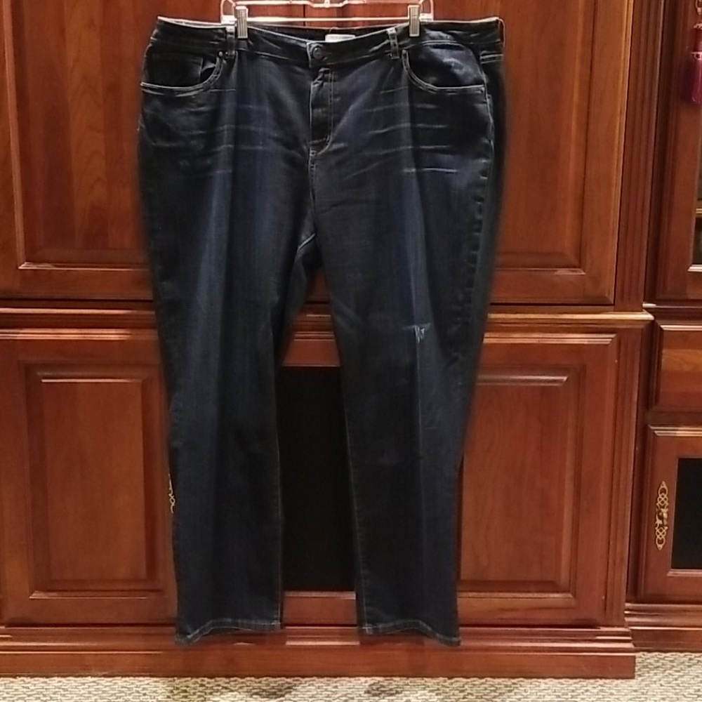 Halogen Girlfriend Jean's Dark Wash